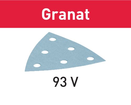 Brusný list STF V93/6 P80 GR/50 Granat