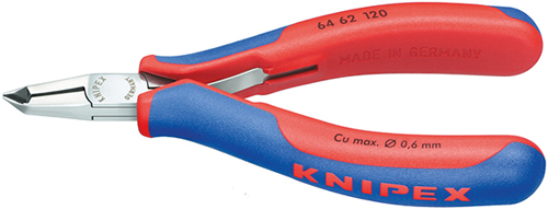 Klešte štípací 120mm celné pro elektroniku / 6462120 Knipex