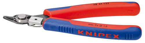 Klešte štípací bocní 125mm kalené Electronic SuperKnips / 7841125 Knipex