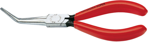 Klešte ploché 160mm jehlové zahnuté / 3121160 Knipex